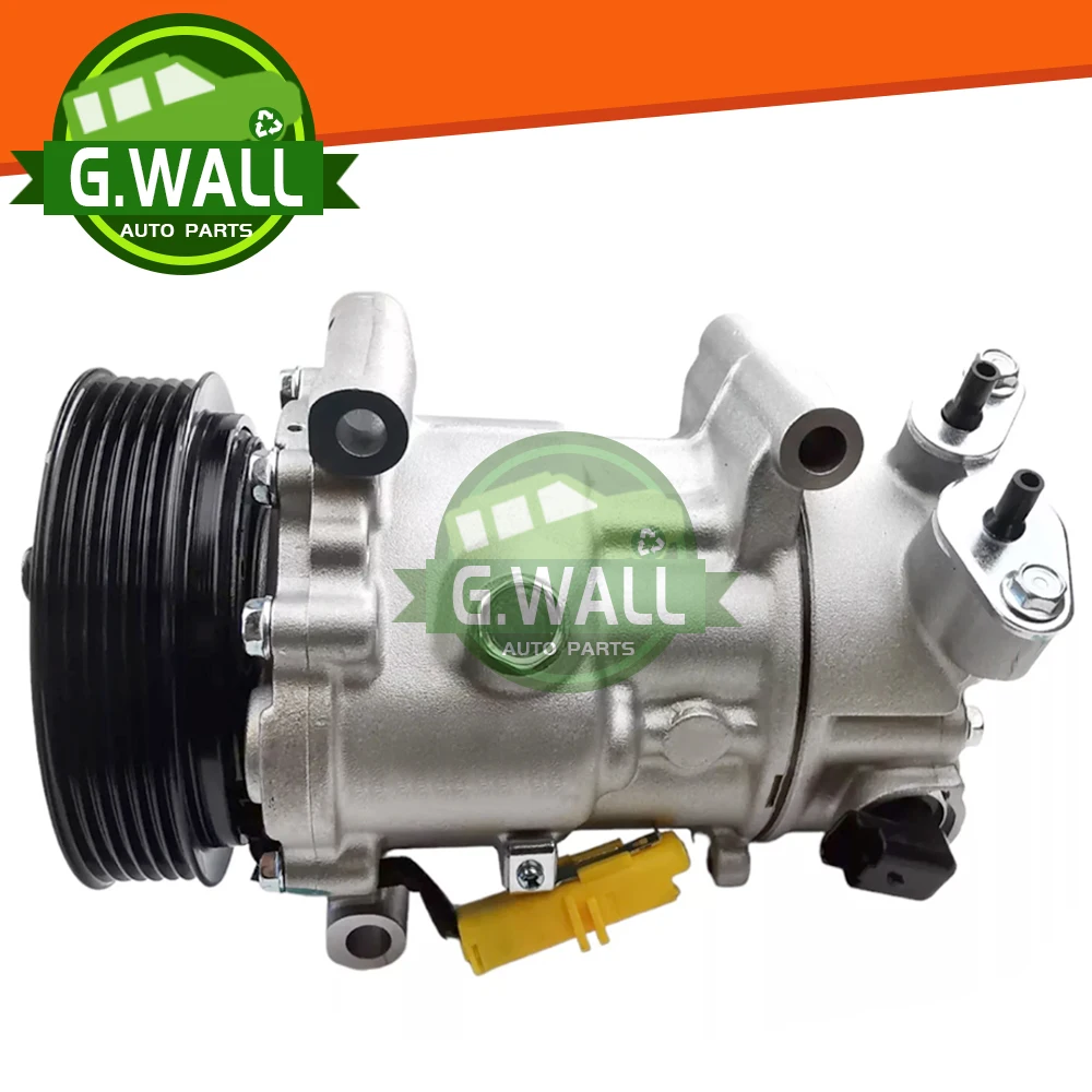 SD6C12 Air Conditioning AC Compressor For Peugeot 207 208 307 308 Partner Citroen C3 96410780 9651910980 9651911480
SD6C12 Air Conditioning AC Compressor For Peugeot 207 208 307 308 Partner Citroen C3 96410780 9651910980 9651911480