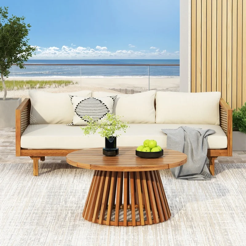Outdoor Rattan Sectional Patio Furniture Set with Weather-Resistant Cushions for Garden Deck Patio
Outdoor Rattan Sectional Patio Furniture Set with Weather-Resistant Cushions for Garden Deck Patio
