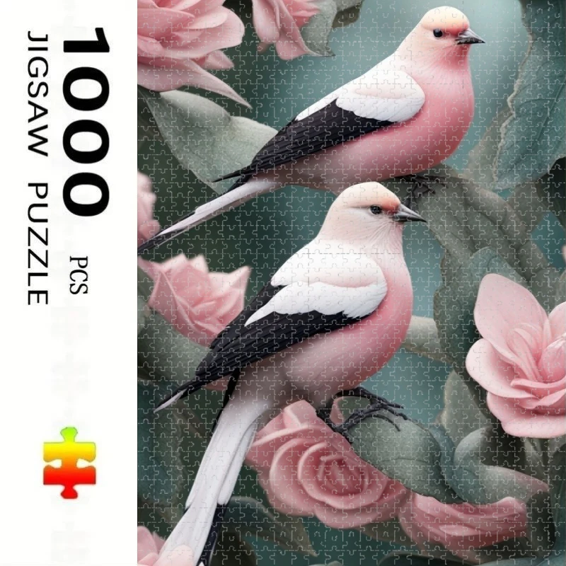 1000/500 PCS Jigsaw Pink Bird Pattern Home Decor Games Landscape Puzzles Educational Toys Birthday Gifts
1000/500 PCS Jigsaw Pink Bird Pattern Home Decor Games Landscape Puzzles Educational Toys Birthday Gifts