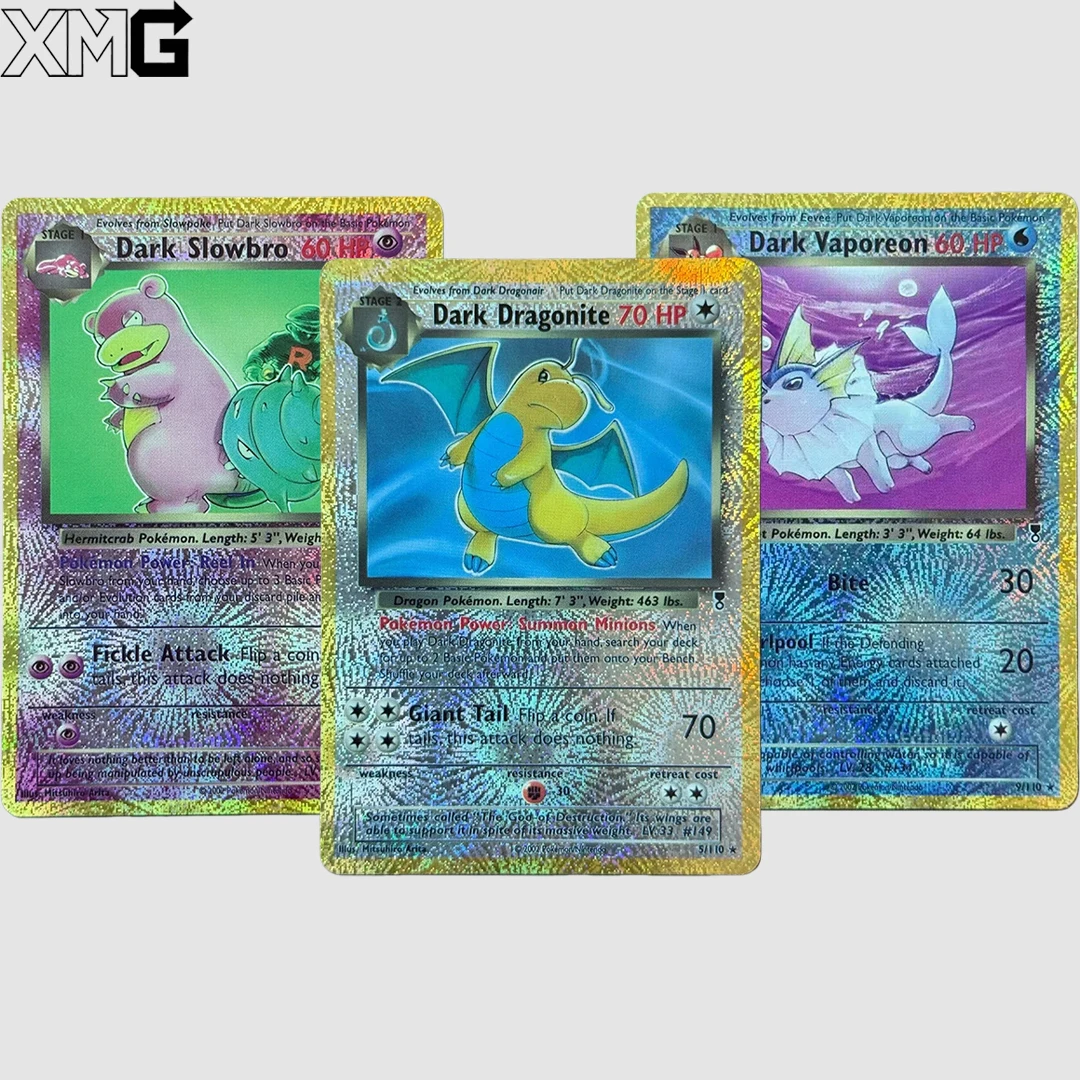 DIY 2002 Legendary Collection Pokemon Card Self-Made Reverse Holo Charizard Charmander Dark Dragonite Persian Persian PTCG Colle
DIY 2002 Legendary Collection Pokemon Card Self-Made Reverse Holo Charizard Charmander Dark Dragonite Persian Persian PTCG Colle