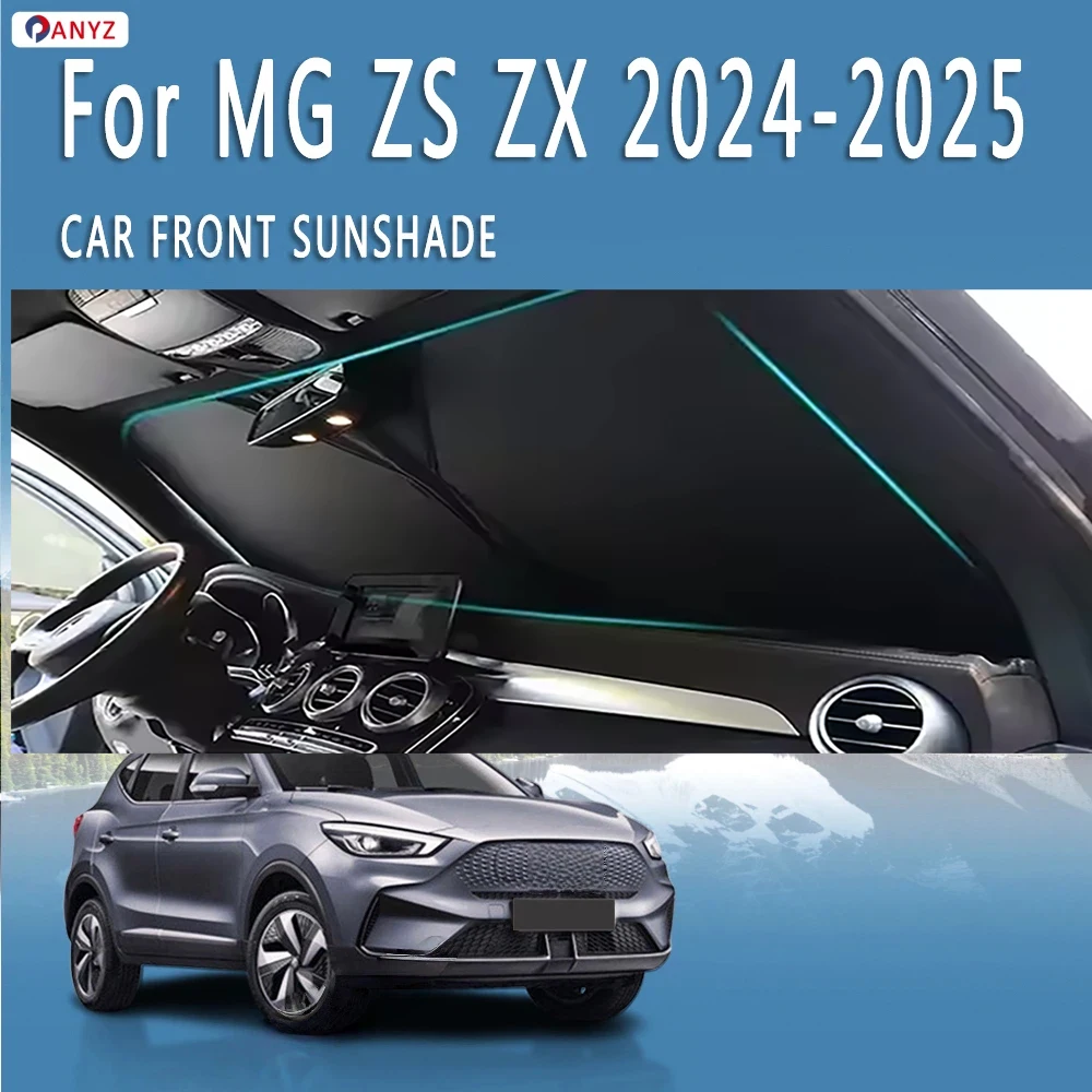 Car Front Windshield Sunshade Heat Insulation Sun Visor Summer Cooling Auto Accessories For MG ZS ZX 2024 2025 Foldable Tools
Car Front Windshield Sunshade Heat Insulation Sun Visor Summer Cooling Auto Accessories For MG ZS ZX 2024 2025 Foldable Tools