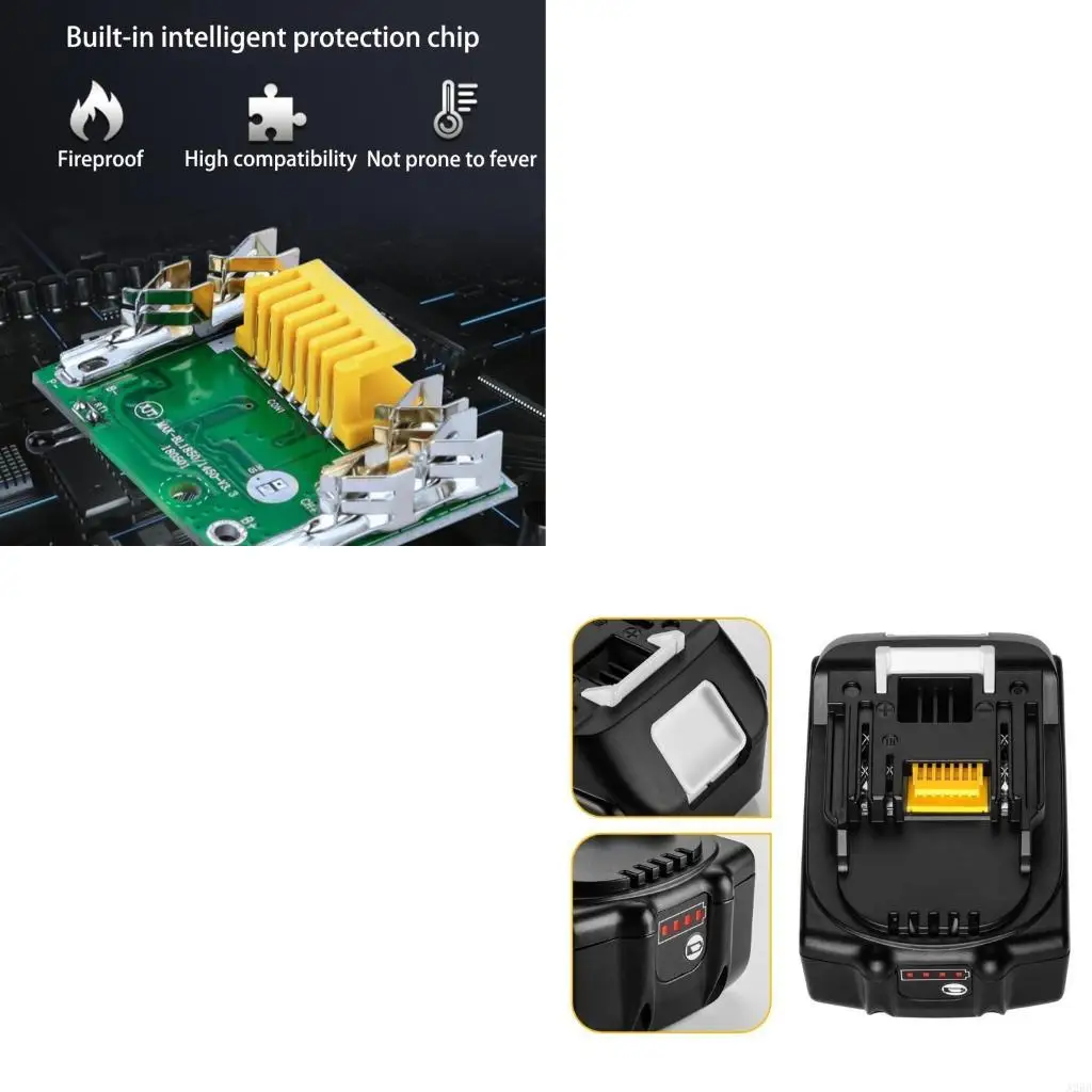 18V Battery Shell 10 Cell Capacity Plastic Enclosures PCB Full Protective Part A2BB 
18V Battery Shell 10 Cell Capacity Plastic Enclosures PCB Full Protective Part A2BB