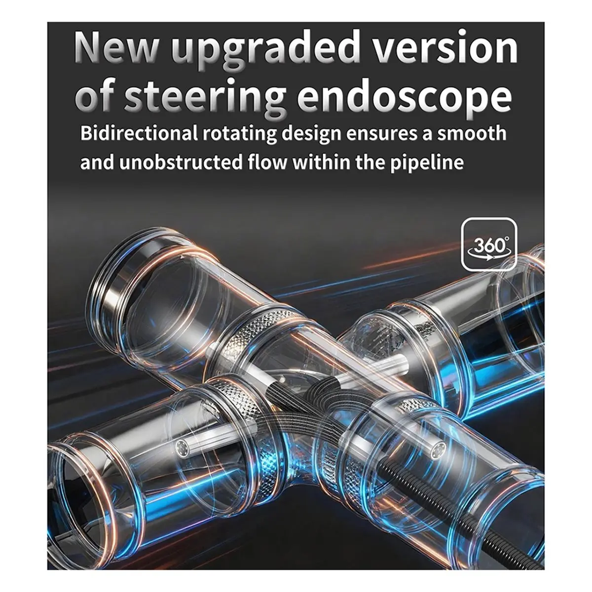 goodidea Two-Ways Articulating Borescope Industrial Endoscope Camera, Car Inspection Endoscope for Auto Repair,Plumbing Camera
goodidea Two-Ways Articulating Borescope Industrial Endoscope Camera, Car Inspection Endoscope for Auto Repair,Plumbing Camera