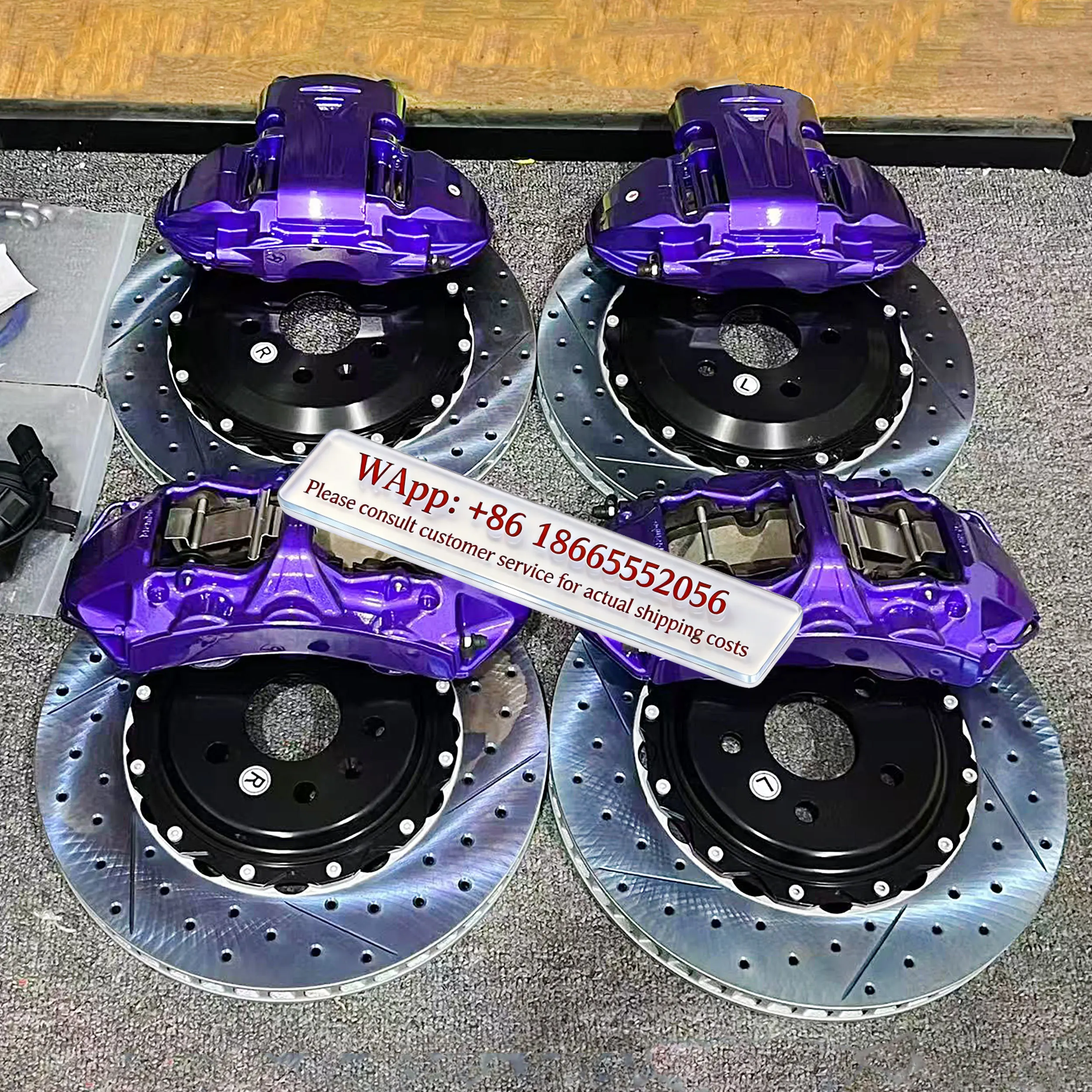 17 18 19 Inch Front Rear 2PC Brake Part Disc Brakes Rotor Big Brake Kit for 2020 Tiguan 2.0tsi 4 Motion
17 18 19 Inch Front Rear 2PC Brake Part Disc Brakes Rotor Big Brake Kit for 2020 Tiguan 2.0tsi 4 Motion