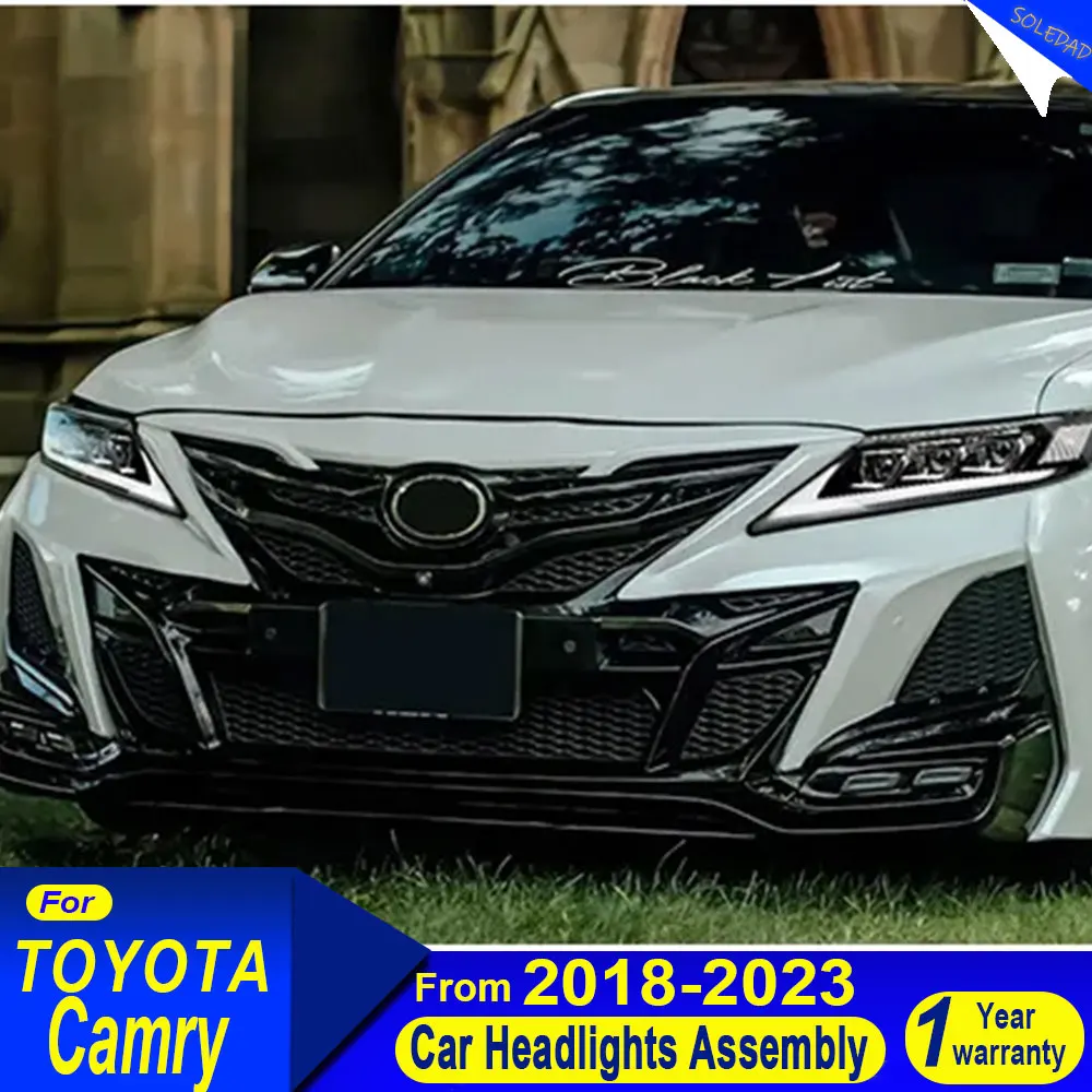 Car LED Headlights For Toyota Camry 2018-2023 Front Light DRL Head Lamp Turn Signal Dynamic LED Projector Lens Car Accessories
Car LED Headlights For Toyota Camry 2018-2023 Front Light DRL Head Lamp Turn Signal Dynamic LED Projector Lens Car Accessories