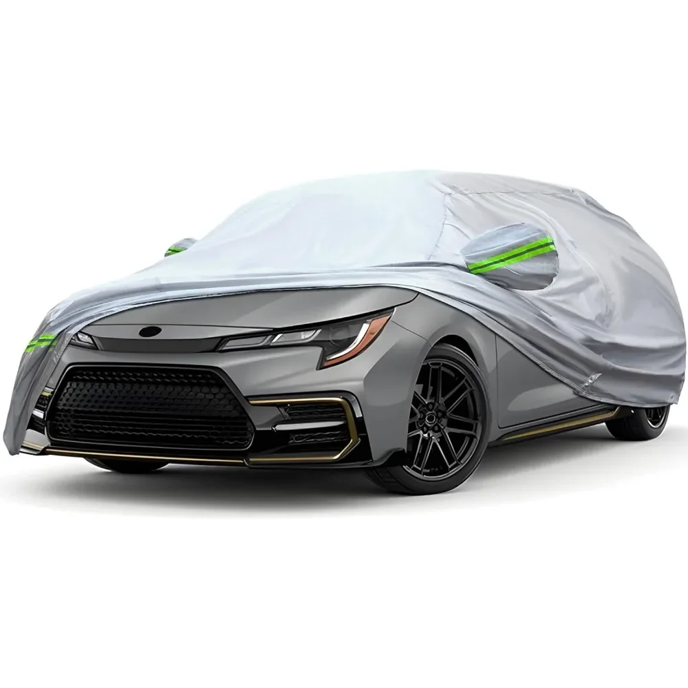 All Weather 6 Layer Full Car Cover Waterproof UV Snow Dust Protection Fits Sedan 178 to 189 Inches
All Weather 6 Layer Full Car Cover Waterproof UV Snow Dust Protection Fits Sedan 178 to 189 Inches