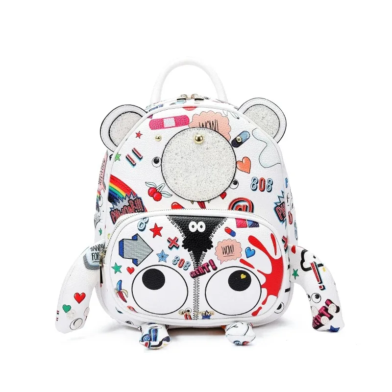 Big Backpack 2025 New Backpack Women's Fashion Trend High End Leisure Personality Trendy Brand Soft Leather Bag Student
Big Backpack 2025 New Backpack Women's Fashion Trend High End Leisure Personality Trendy Brand Soft Leather Bag Student