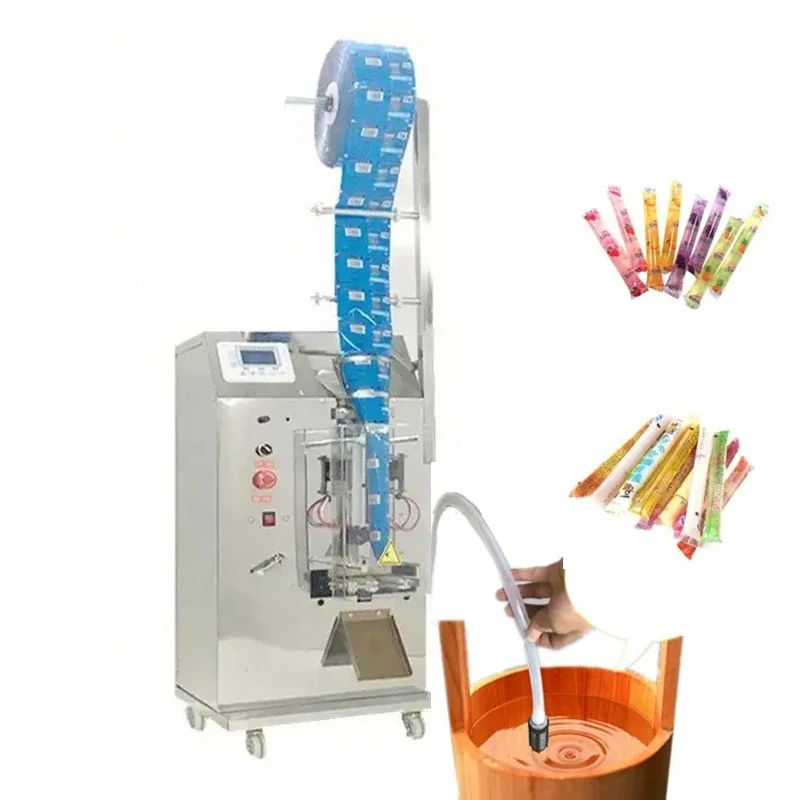 Automatic Liquid Sauce Juice Oil Popsicle Stick Pouch Sachet Filling Packing Machine
Automatic Liquid Sauce Juice Oil Popsicle Stick Pouch Sachet Filling Packing Machine