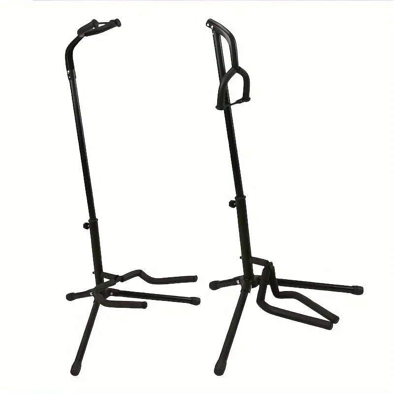 Portable Universal Guitar Stand - Collapsible Single Stand with Safety Lock for Travel - Compact Tripod Design Bass guitar strap
Portable Universal Guitar Stand - Collapsible Single Stand with Safety Lock for Travel - Compact Tripod Design Bass guitar strap
