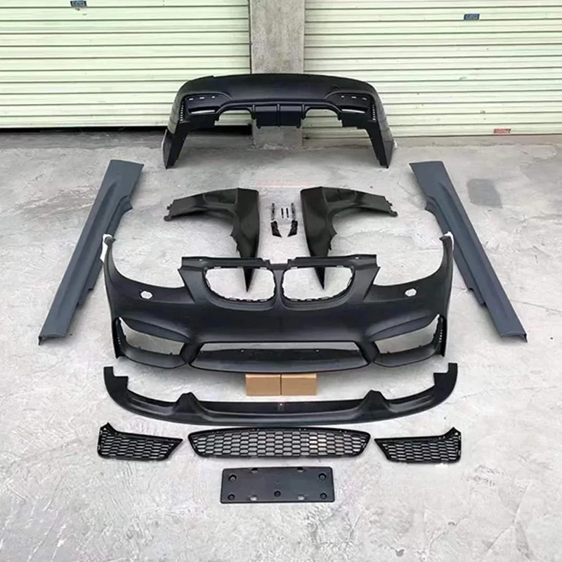 3-Series E92 E93 (2010-2012) M4 Style Bodykit Upgrade - Front Bumper Lip Spoiler Rear Bumper Side Skirts Grille
3-Series E92 E93 (2010-2012) M4 Style Bodykit Upgrade - Front Bumper Lip Spoiler Rear Bumper Side Skirts Grille