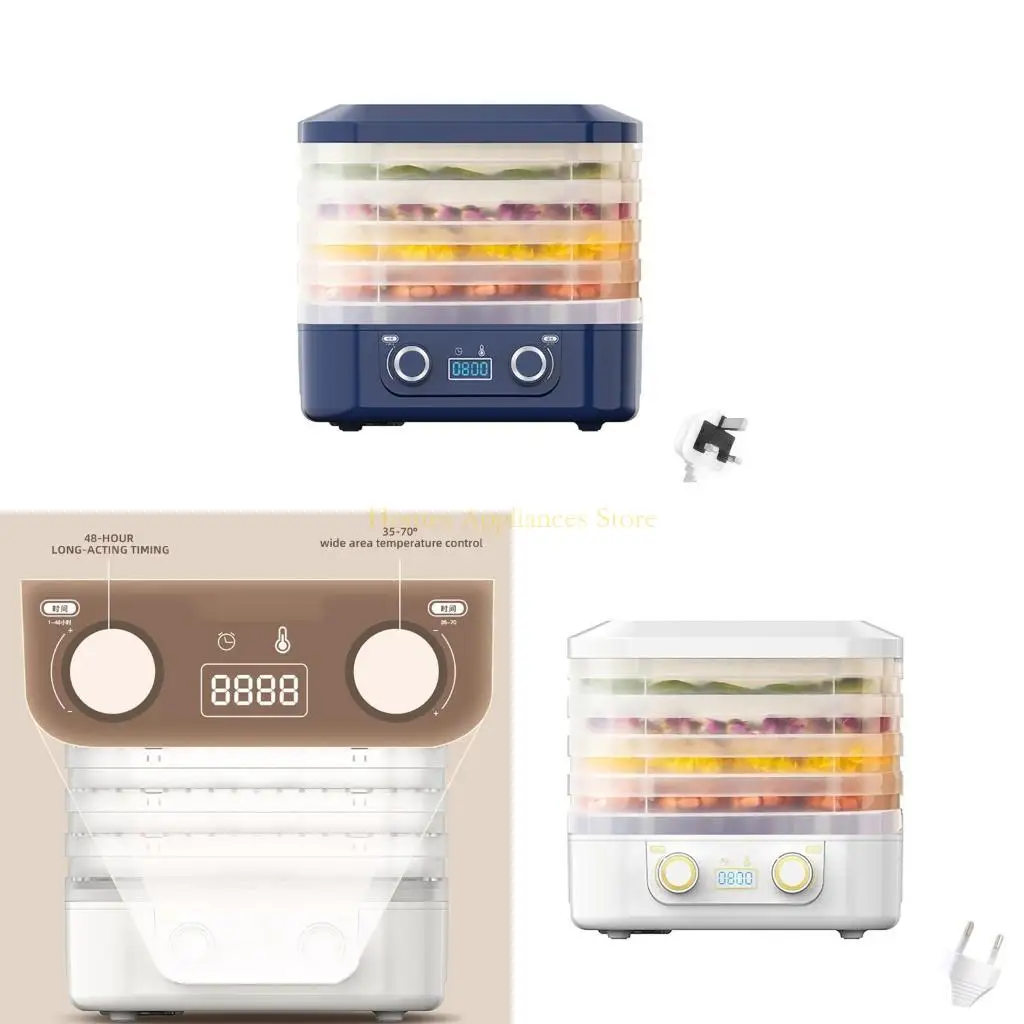 D0AB FIE Dehydrator 5 поднос Electric Fruit Frunt Electry Frunt Extable Drying Match
D0AB FIE Dehydrator 5 поднос Electric Fruit Frunt Electry Frunt Extable Drying Match