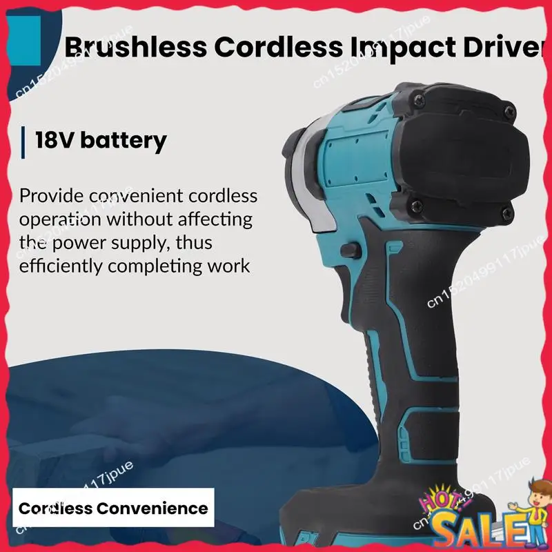 BOFO Brushless Cordless Impact Driver 1/4-Inch 6.35Mm Hex Impact Driver High Torque 220N. M Variable Speed For 18V
BOFO Brushless Cordless Impact Driver 1/4-Inch 6.35Mm Hex Impact Driver High Torque 220N. M Variable Speed For 18V