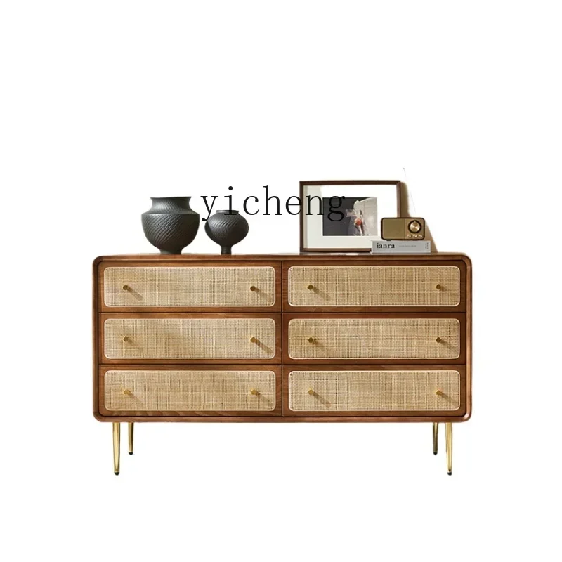 HSN solid wood rattan four five six chest cabinet simple modern dining side drawer storage cabinet storage cabinet
HSN solid wood rattan four five six chest cabinet simple modern dining side drawer storage cabinet storage cabinet