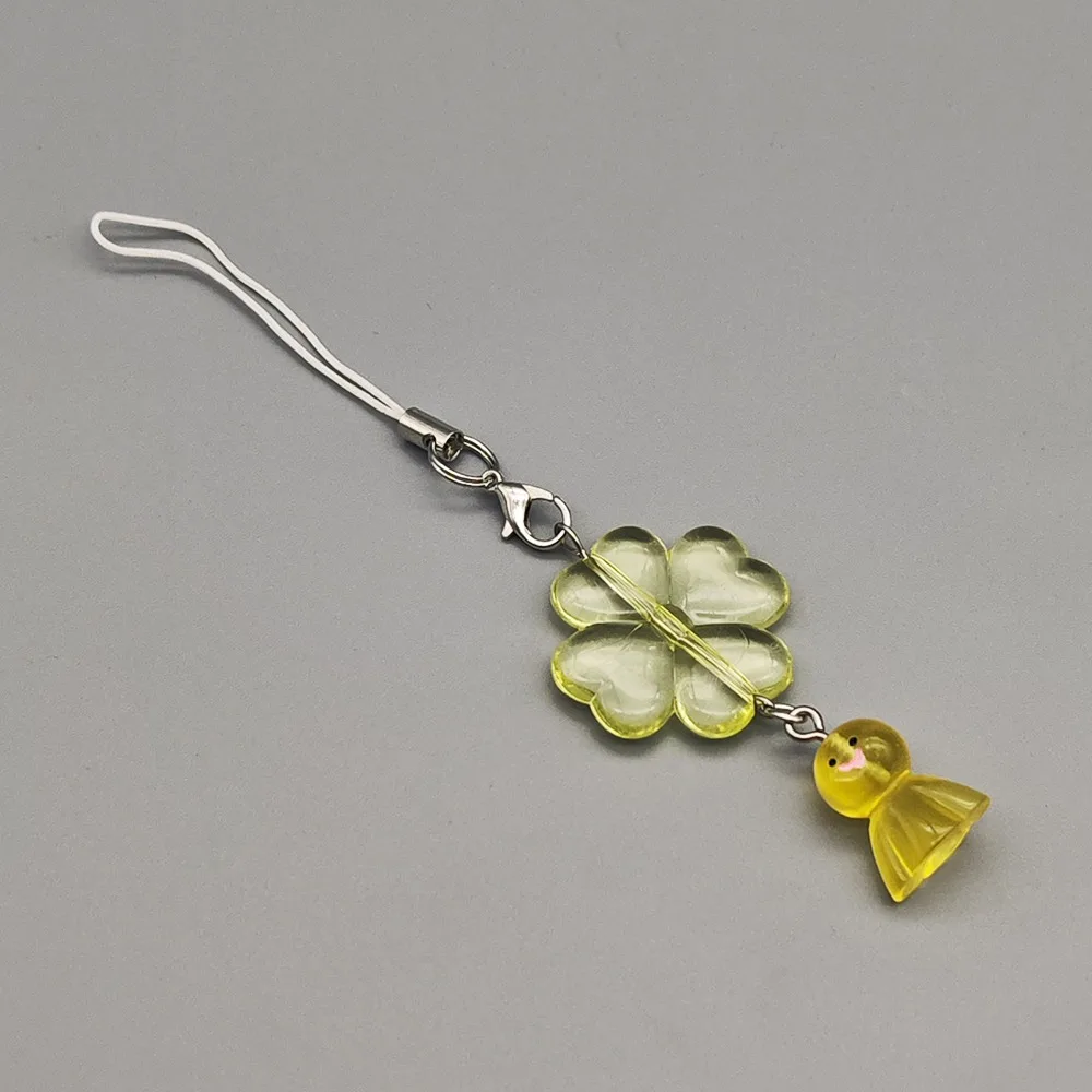 Cellphone Strap Sunny Phone Charms Key Chain Y2K Sweet Mobile Phone Lanyard Handmade Lucky Leaf Clover Pendant Bag Charm
Cellphone Strap Sunny Phone Charms Key Chain Y2K Sweet Mobile Phone Lanyard Handmade Lucky Leaf Clover Pendant Bag Charm