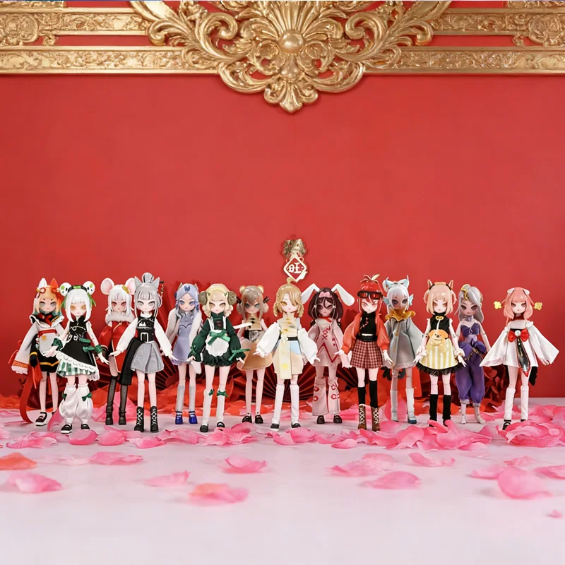 Genuine Manchao Zodiac Gathering Xuanji Auspiciousness 1/8 Scale BJD Articulated Doll Blind Box Trendy Toy Figure Ornament Gift
Genuine Manchao Zodiac Gathering Xuanji Auspiciousness 1/8 Scale BJD Articulated Doll Blind Box Trendy Toy Figure Ornament Gift