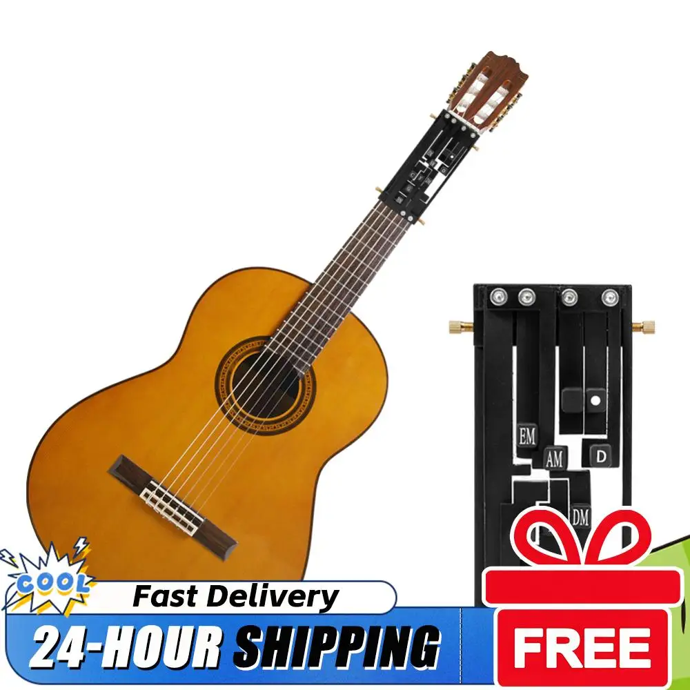 Тренажер для гитарных аккордов, помощник для гитаристов, тренажер для обучения аккордам, аксессуары для гитары для начинающих
Тренажер для гитарных аккордов, помощник для гитаристов, тренажер для обучения аккордам, аксессуары для гитары для начинающих