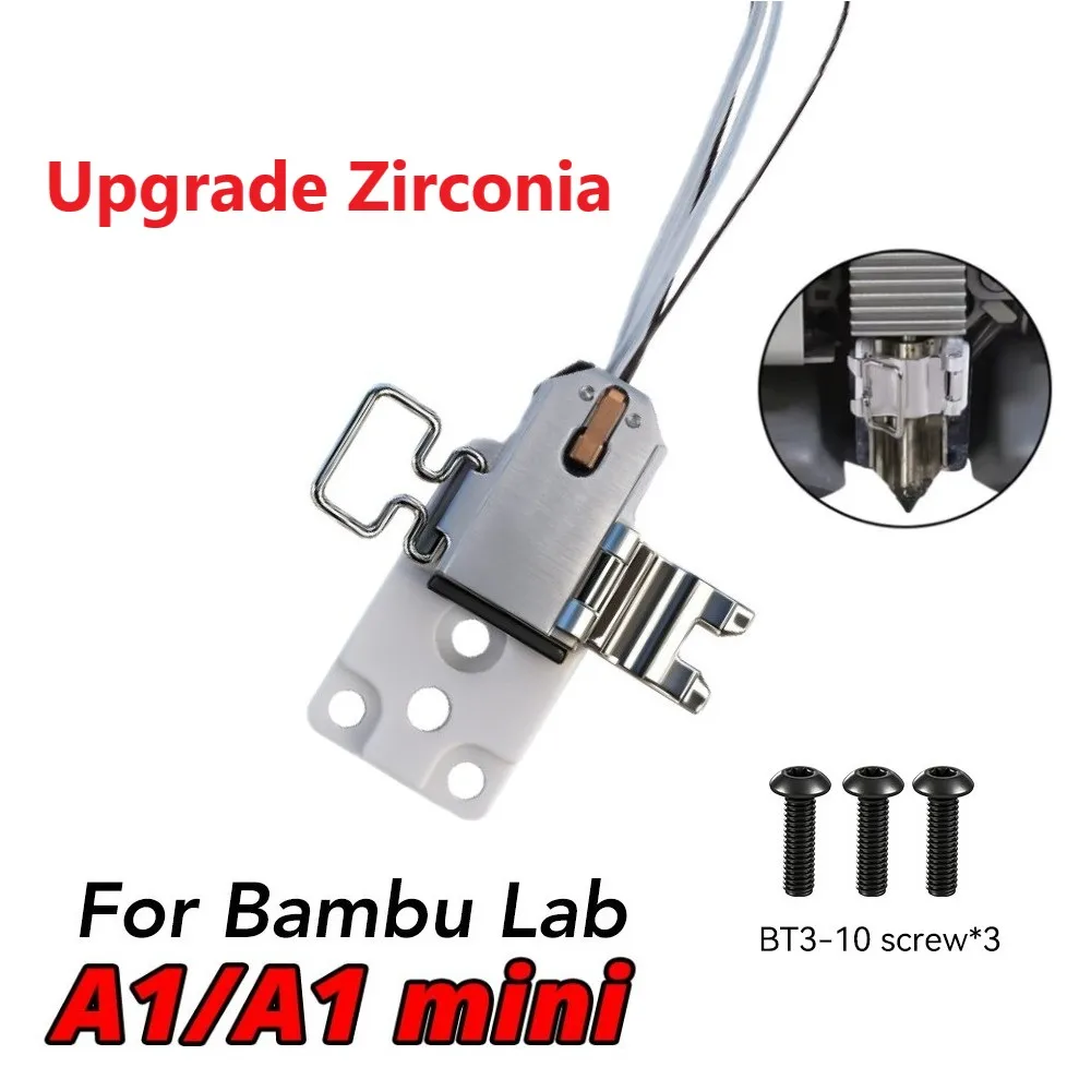 For Bambu Lab A1/A1 mini Hotend Upgraded Heating Assembly Heat resistance For Bambu Lab A1 Mini Hotend Mount Printer Accessories
For Bambu Lab A1/A1 mini Hotend Upgraded Heating Assembly Heat resistance For Bambu Lab A1 Mini Hotend Mount Printer Accessories