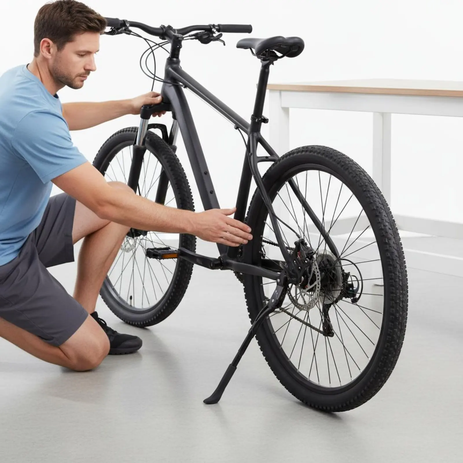 Cycle Kickstand Stable Support Aluminum Bike Kickstand Bike Stand Easy to Install Wear-Resistant for Outdoor, Garage
Cycle Kickstand Stable Support Aluminum Bike Kickstand Bike Stand Easy to Install Wear-Resistant for Outdoor, Garage