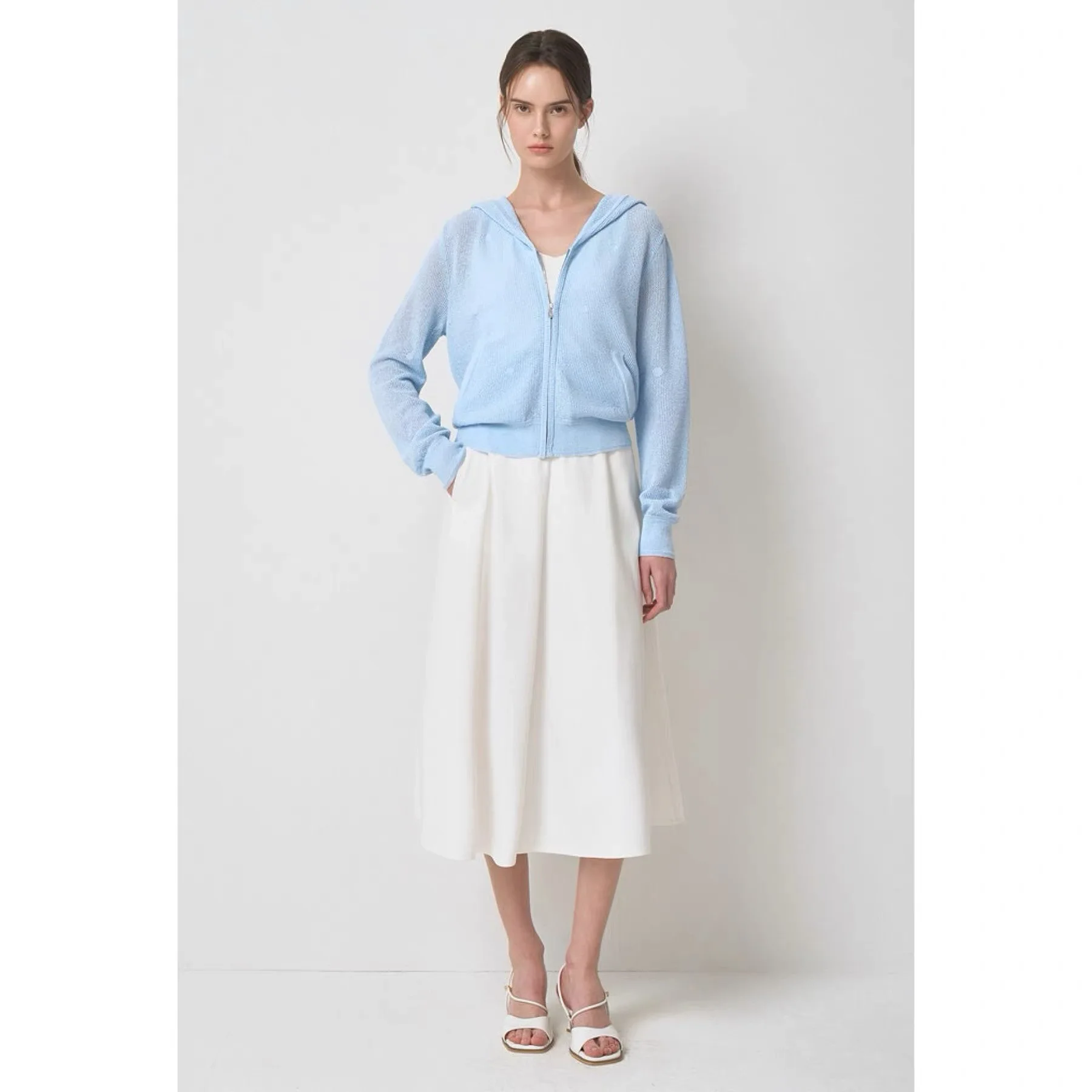 NingYao MIN26 Spring Casual Hooded Loose Knitted Hollow Versatile Slimming Jacket Outerwear Women's Commute Style Long Sleeve...
NingYao MIN26 Spring Casual Hooded Loose Knitted Hollow Versatile Slimming Jacket Outerwear Women's Commute Style Long Sleeve...