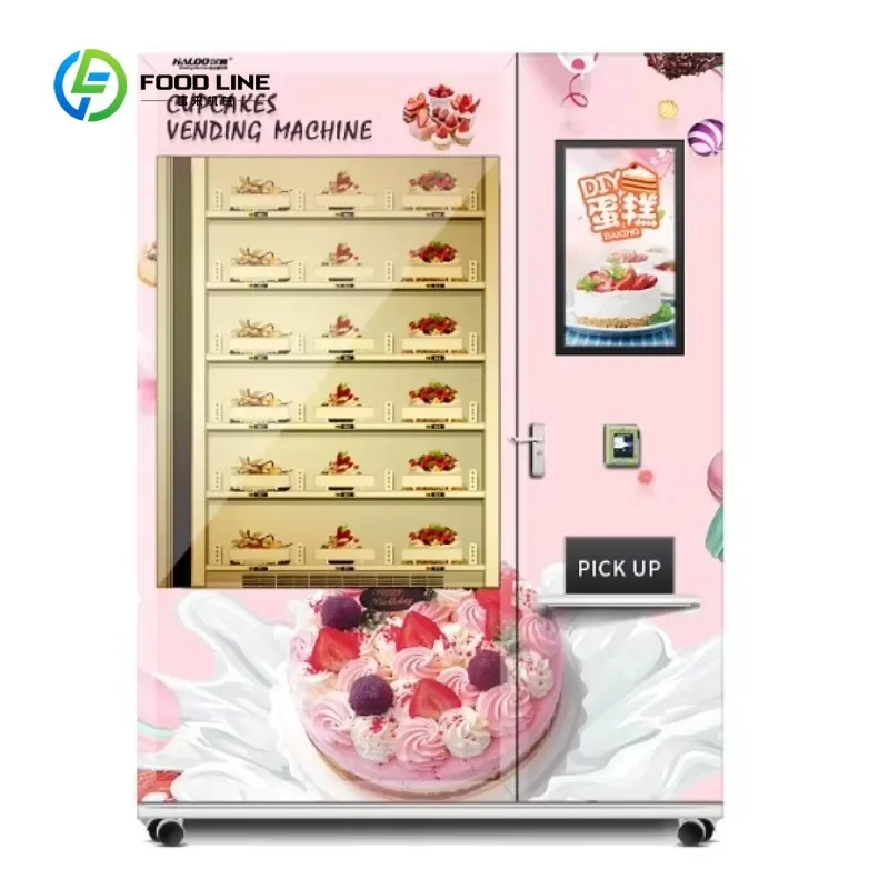 Customized Vending machine suppliers Refrigeration and elevator systems cupcake vending machines with flexible slots
Customized Vending machine suppliers Refrigeration and elevator systems cupcake vending machines with flexible slots