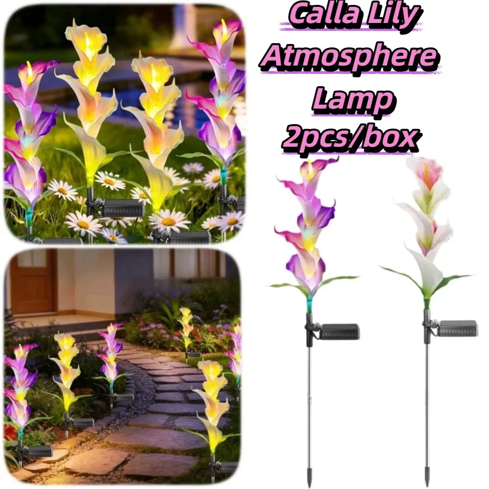 2pcs Colorful LED Solar Garden Light Automatic Color Changing Waterproof Outdoor Landscape Lighting for 1.2V/AA/600mAh
2pcs Colorful LED Solar Garden Light Automatic Color Changing Waterproof Outdoor Landscape Lighting for 1.2V/AA/600mAh
