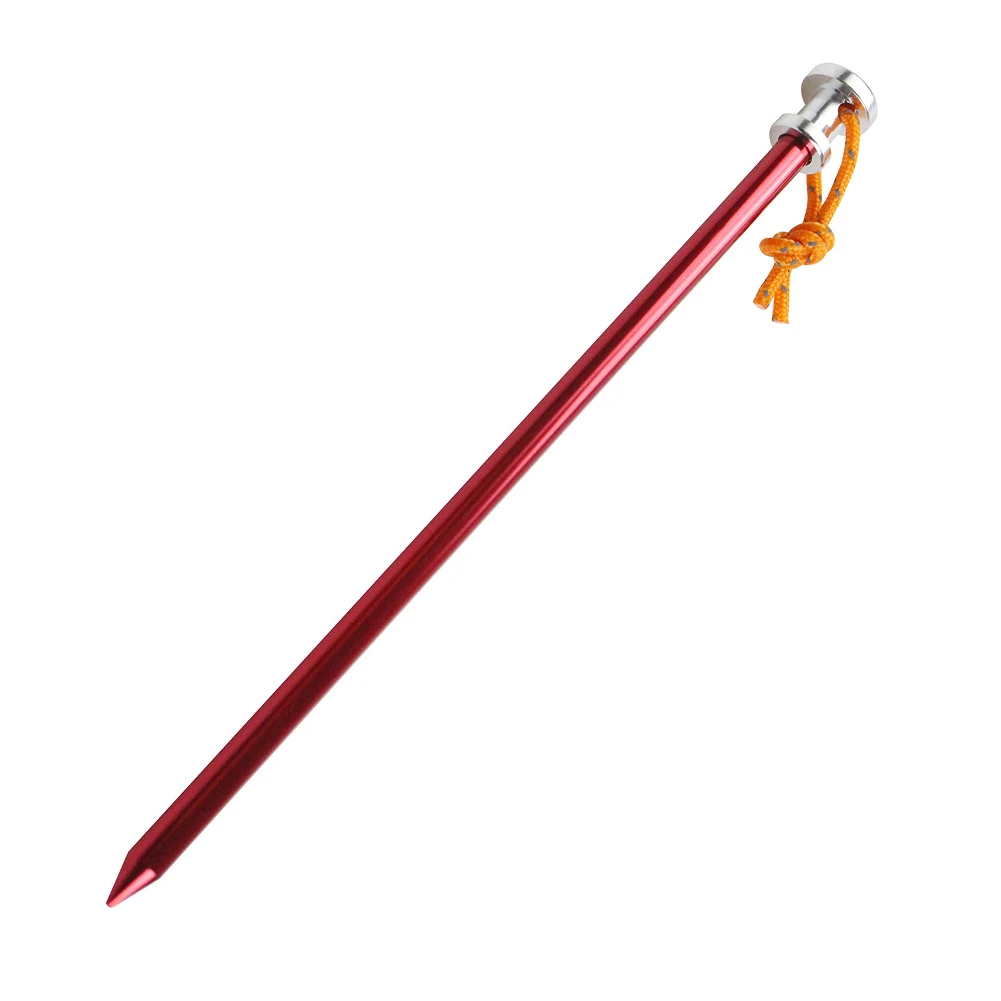 8pcs Heavy Duty Aluminum Tent Stakes 23CM with Rope Pegs Suitable for Sand Mud Grass and Various Outdoor Conditions
8pcs Heavy Duty Aluminum Tent Stakes 23CM with Rope Pegs Suitable for Sand Mud Grass and Various Outdoor Conditions