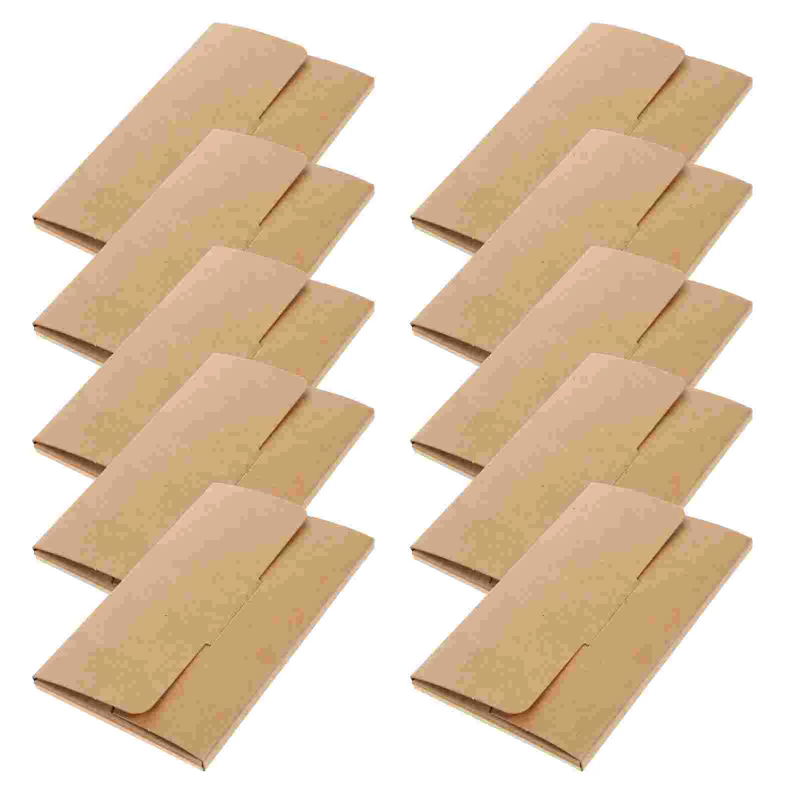 30 Pcs Business Card Case Kraft Paper Holder Cards Container Boxes Name Organizer Desktop Storage Office Post
30 Pcs Business Card Case Kraft Paper Holder Cards Container Boxes Name Organizer Desktop Storage Office Post