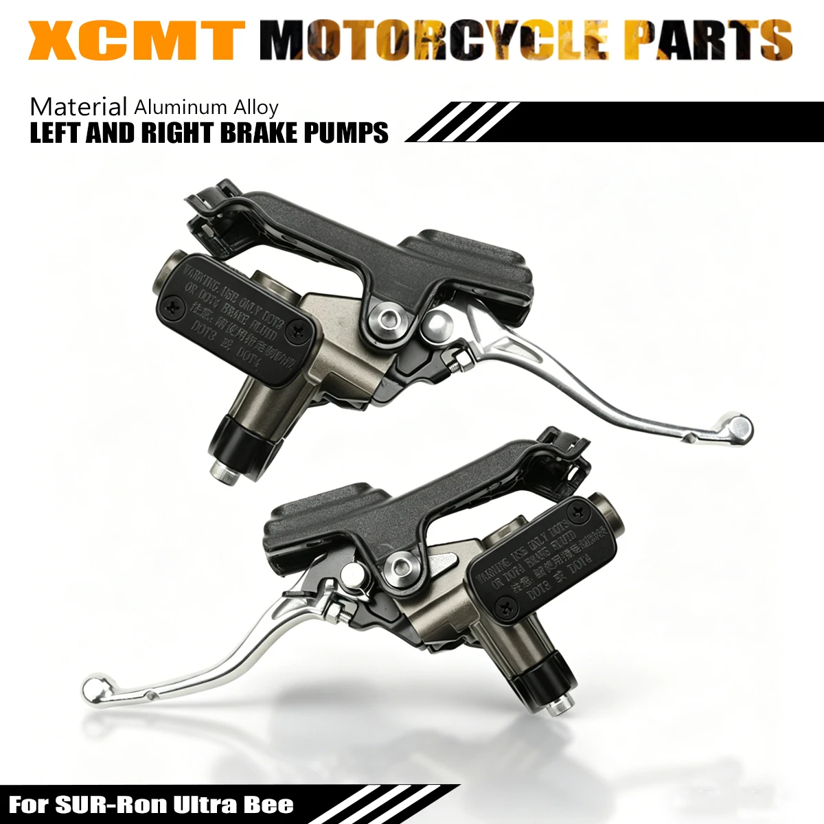 E-Motorcycle CNC Left and Right Hydraulic Brake Pump Assembly For Surron Ultra Bee Brake Pump Replacement Parts
E-Motorcycle CNC Left and Right Hydraulic Brake Pump Assembly For Surron Ultra Bee Brake Pump Replacement Parts
