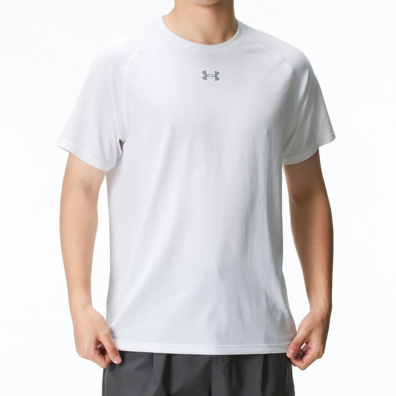 Мужская футболка Underarmour с короткими рукавами, дышащая и удобная одежда для тренировок и фитнеса 23500511-100
Мужская футболка Underarmour с короткими рукавами, дышащая и удобная одежда для тренировок и фитнеса 23500511-100
