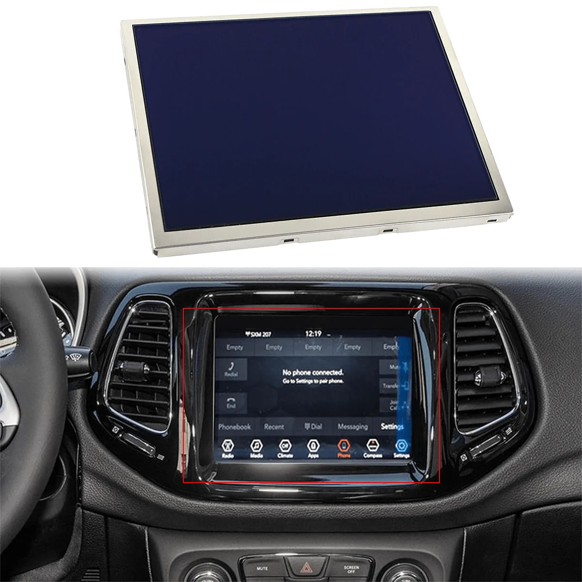 TDO-XGA084 8.4" LCD Touch Screen Dashboard for Jeep Grand Cherokee RAM 2018-2022 XGA0840J0000 BLM96100220 BLM9611010 Dash Panels
TDO-XGA084 8.4" LCD Touch Screen Dashboard for Jeep Grand Cherokee RAM 2018-2022 XGA0840J0000 BLM96100220 BLM9611010 Dash Panels