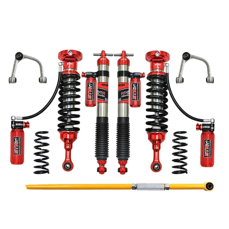 STR Nitrogen Off Road Shock Absorber Adjustable Suspension Coilover Spring 4 Link Suspension Ki Suitable For Great Wall Tank 300
STR Nitrogen Off Road Shock Absorber Adjustable Suspension Coilover Spring 4 Link Suspension Ki Suitable For Great Wall Tank 300