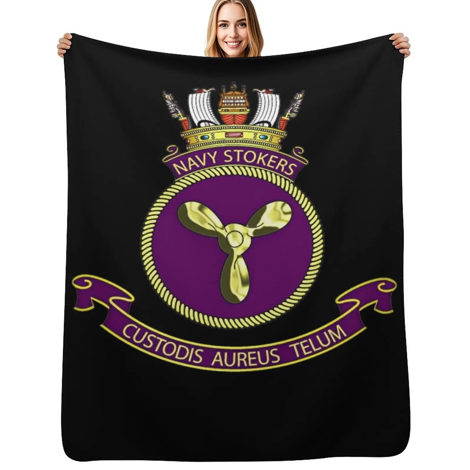 Australian Navy STOKER Classic Throw Blanket Soft Breathable Blanket for Night Sleeping
Australian Navy STOKER Classic Throw Blanket Soft Breathable Blanket for Night Sleeping