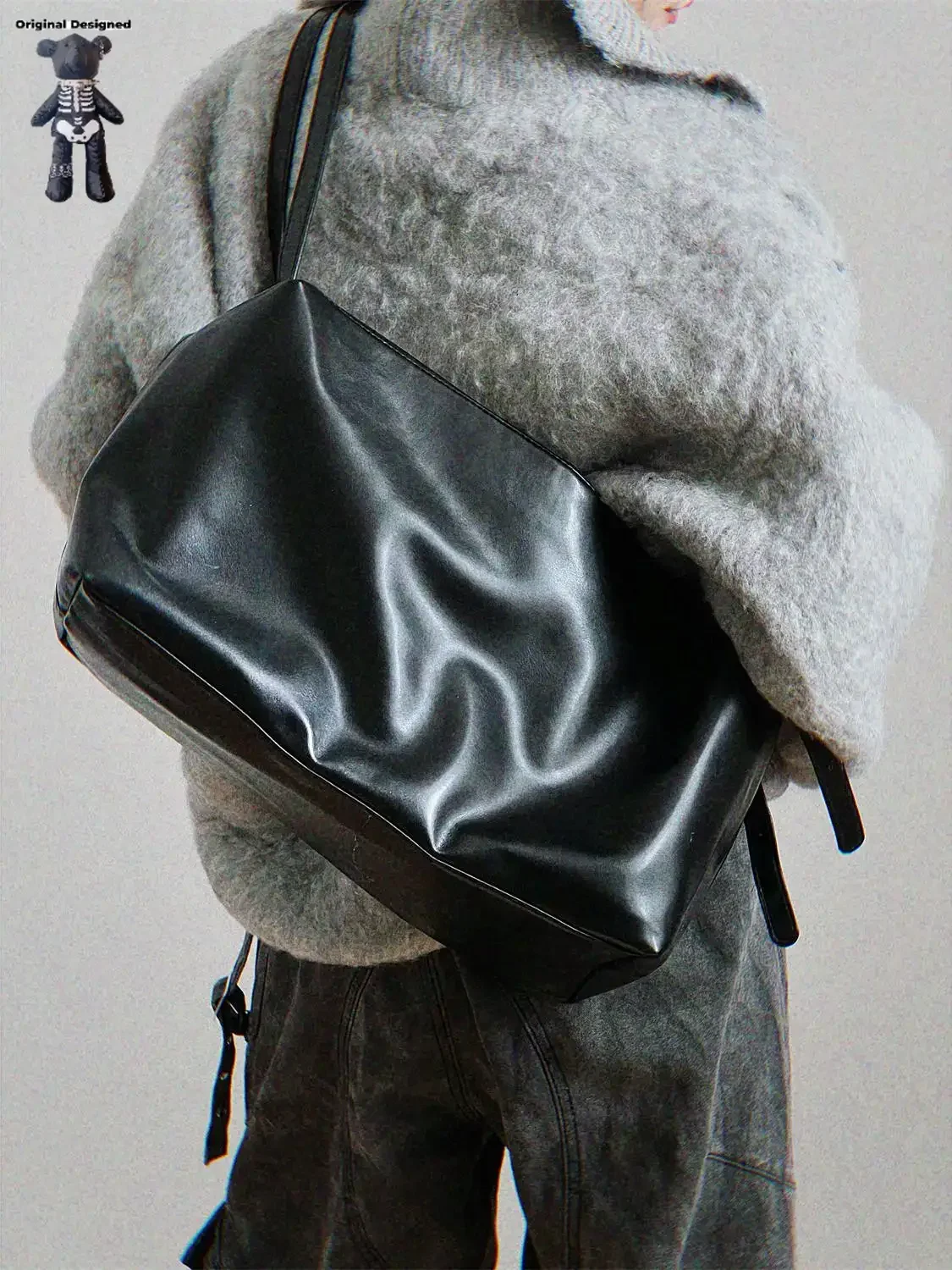 Big Capacity Underarm Bag Spicy Girls Shoulder Bag Trendy PU Leather Handbags Stylish Punk Purse Fashion Y2K Crossbody Bags
Big Capacity Underarm Bag Spicy Girls Shoulder Bag Trendy PU Leather Handbags Stylish Punk Purse Fashion Y2K Crossbody Bags