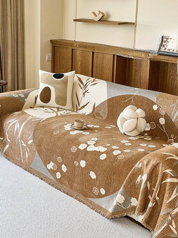 New Simple Style Sofa Cover Cloth Blanket Pad Full Wrap Sofa Set Universal for All Seasons Snowy Chenille Sofa Protector
New Simple Style Sofa Cover Cloth Blanket Pad Full Wrap Sofa Set Universal for All Seasons Snowy Chenille Sofa Protector