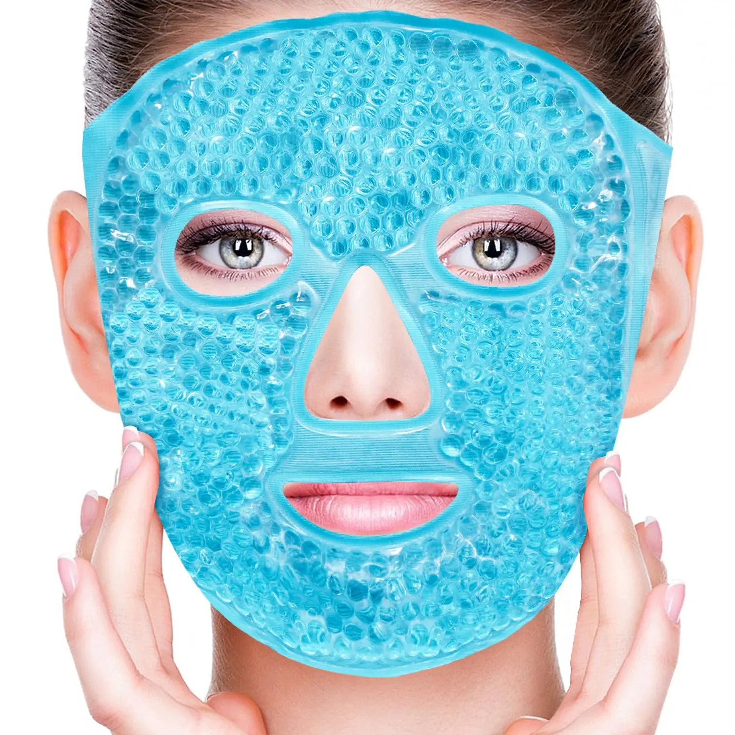 Gel Beads Facial Mask Hot Cold Therapy Face Ice Pack for Puffiness Relief Reusable PVC Plush Cooling Heating Mask Skin Care Tool
Gel Beads Facial Mask Hot Cold Therapy Face Ice Pack for Puffiness Relief Reusable PVC Plush Cooling Heating Mask Skin Care Tool
