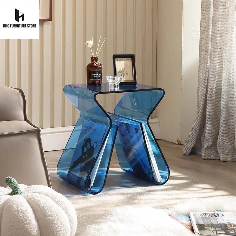 Acrylic Transparent Sofa Side Table Family Creative Simple Coffee Table Corner Creative Design Home Minimalist Bedside Table
Acrylic Transparent Sofa Side Table Family Creative Simple Coffee Table Corner Creative Design Home Minimalist Bedside Table
