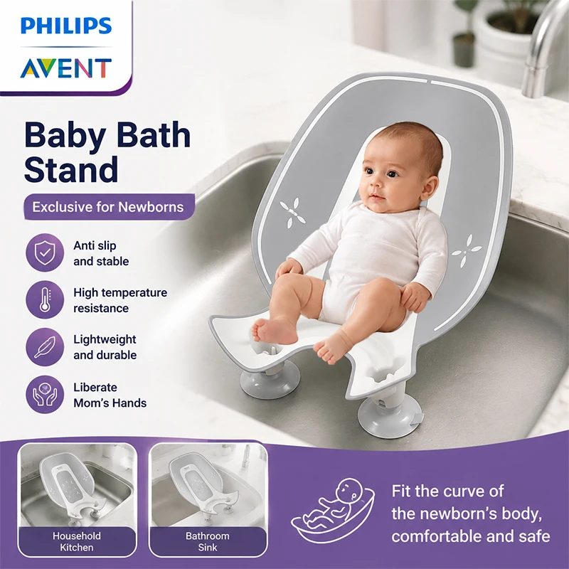 AVENT Baby Temperature Anti Slip Pad Baby Hip Cleaning Rack Newborn Diaper Changing Table Suitable For Various Washbasins Sinks
AVENT Baby Temperature Anti Slip Pad Baby Hip Cleaning Rack Newborn Diaper Changing Table Suitable For Various Washbasins Sinks