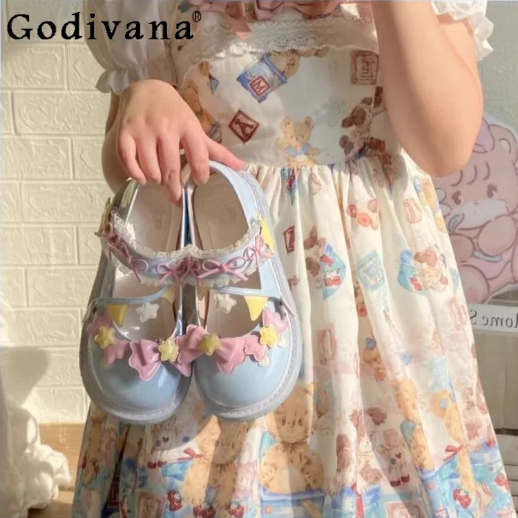 Japanese Lolita Original Cute Big Head Doll Shoes Round Head Kawaii Girl Student Daily Versatile Mary Jane Single Shoes
Japanese Lolita Original Cute Big Head Doll Shoes Round Head Kawaii Girl Student Daily Versatile Mary Jane Single Shoes