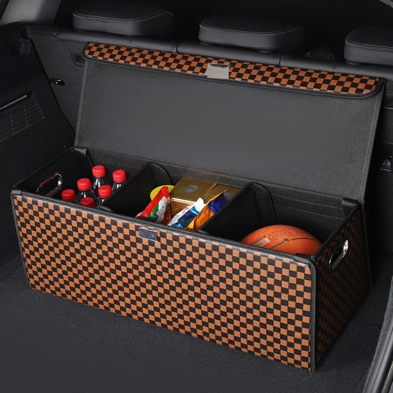 Nappa Leather Car Trunk Storage Organizer Large Trunk Storage Box Trunk Accessories Universal Foldable Car Organizer Storage Box
Nappa Leather Car Trunk Storage Organizer Large Trunk Storage Box Trunk Accessories Universal Foldable Car Organizer Storage Box