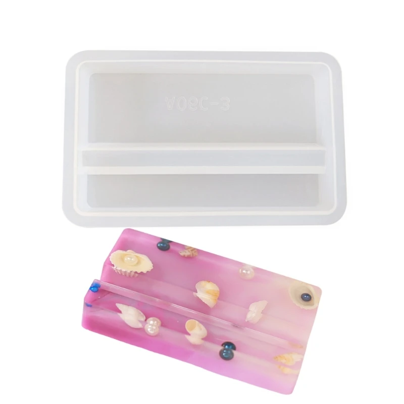 Creative Handmade Smartphone Support Mould Flexible Silicone Mould for Cellphone Holder Stand Making Mold
Creative Handmade Smartphone Support Mould Flexible Silicone Mould for Cellphone Holder Stand Making Mold