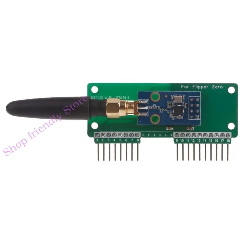 594A Antenna replacement for Flipper CC1101 Module 433MHz External SubGhz Module
594A Antenna replacement for Flipper CC1101 Module 433MHz External SubGhz Module