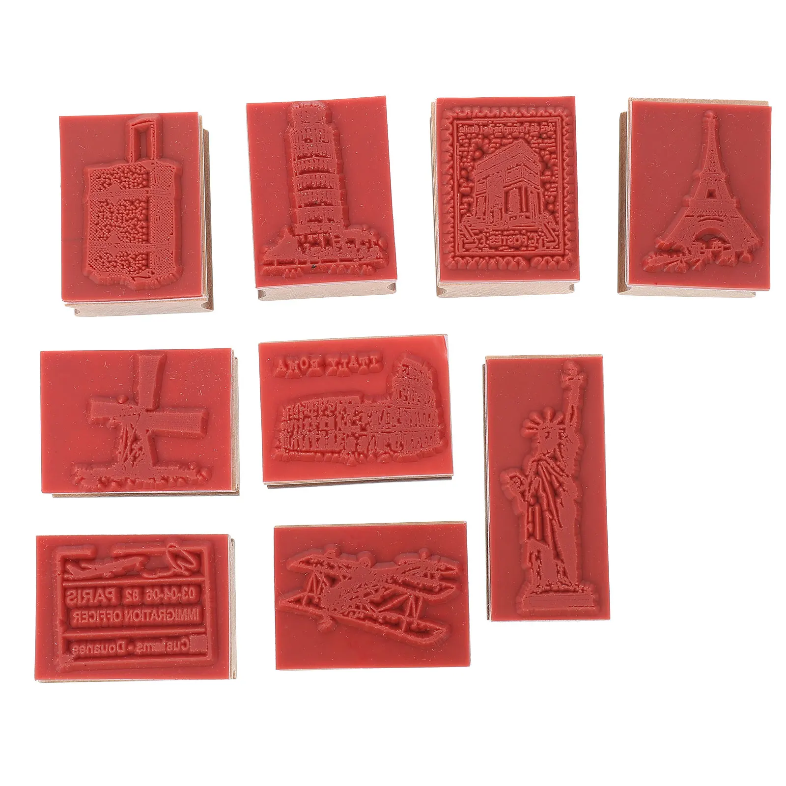 9 Retro Wooden Seal Stamps for Decorative Printing Craft Lightweight Portable Photo Album Xmas Letter DIY Supplies
9 Retro Wooden Seal Stamps for Decorative Printing Craft Lightweight Portable Photo Album Xmas Letter DIY Supplies