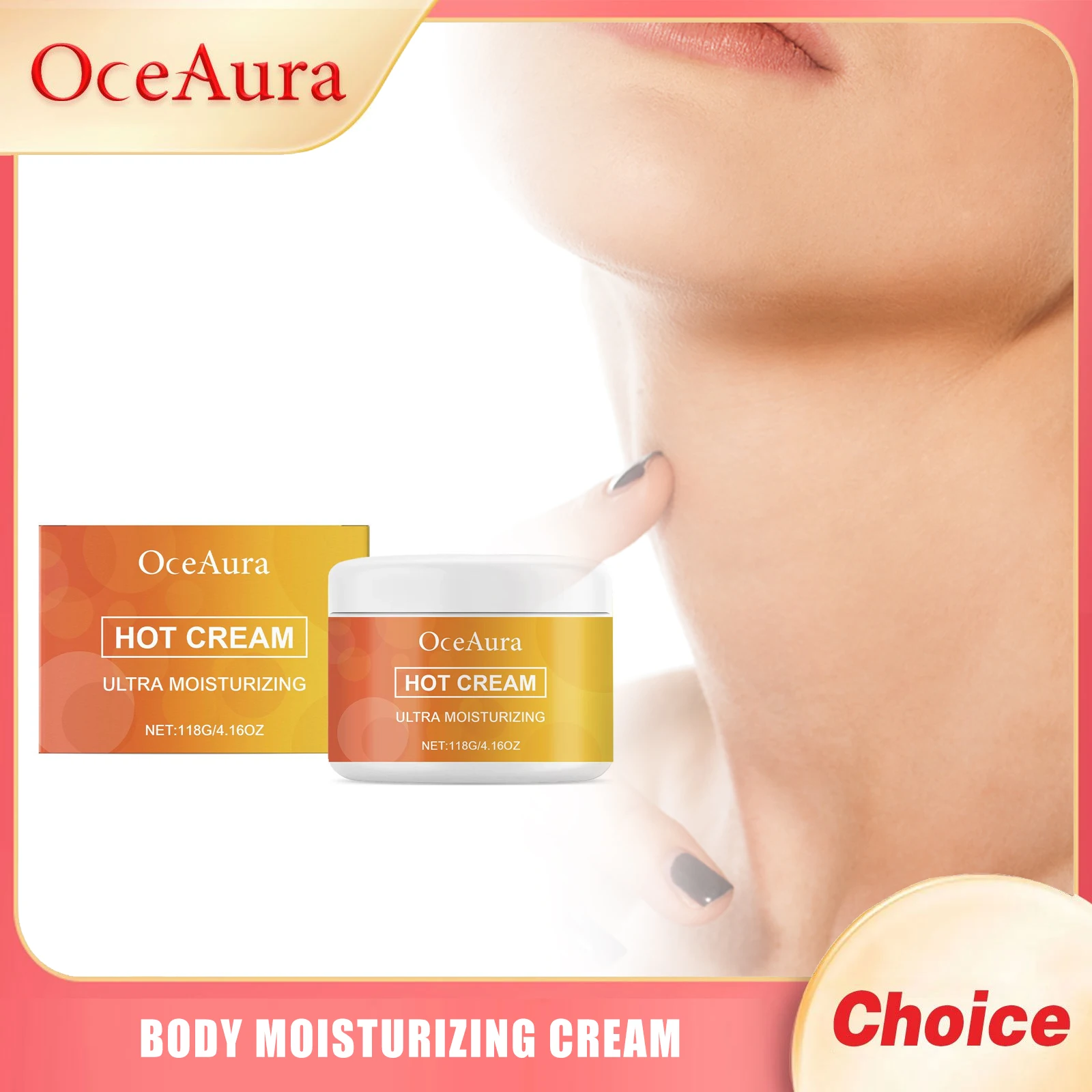 Oceaura Body Moisturizing Cream Improving Sagging Enhance Elasticity Eliminate Fine Lines Reduce Roughness Body Nourishing Cream
Oceaura Body Moisturizing Cream Improving Sagging Enhance Elasticity Eliminate Fine Lines Reduce Roughness Body Nourishing Cream