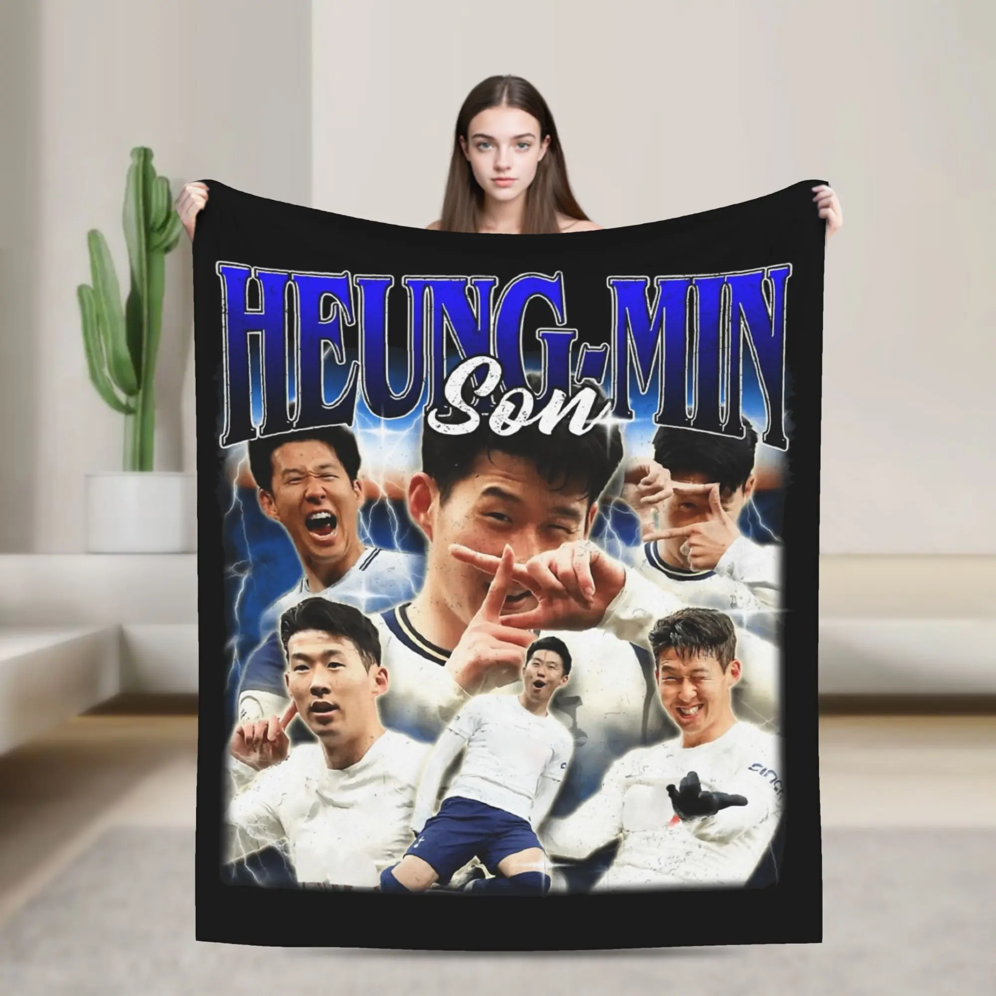 Son Heung-Min Vintage Soccer Blanket Fleece Number 7 Ultra-Soft Throw Blankets for Home Couch Bed Rug
Son Heung-Min Vintage Soccer Blanket Fleece Number 7 Ultra-Soft Throw Blankets for Home Couch Bed Rug