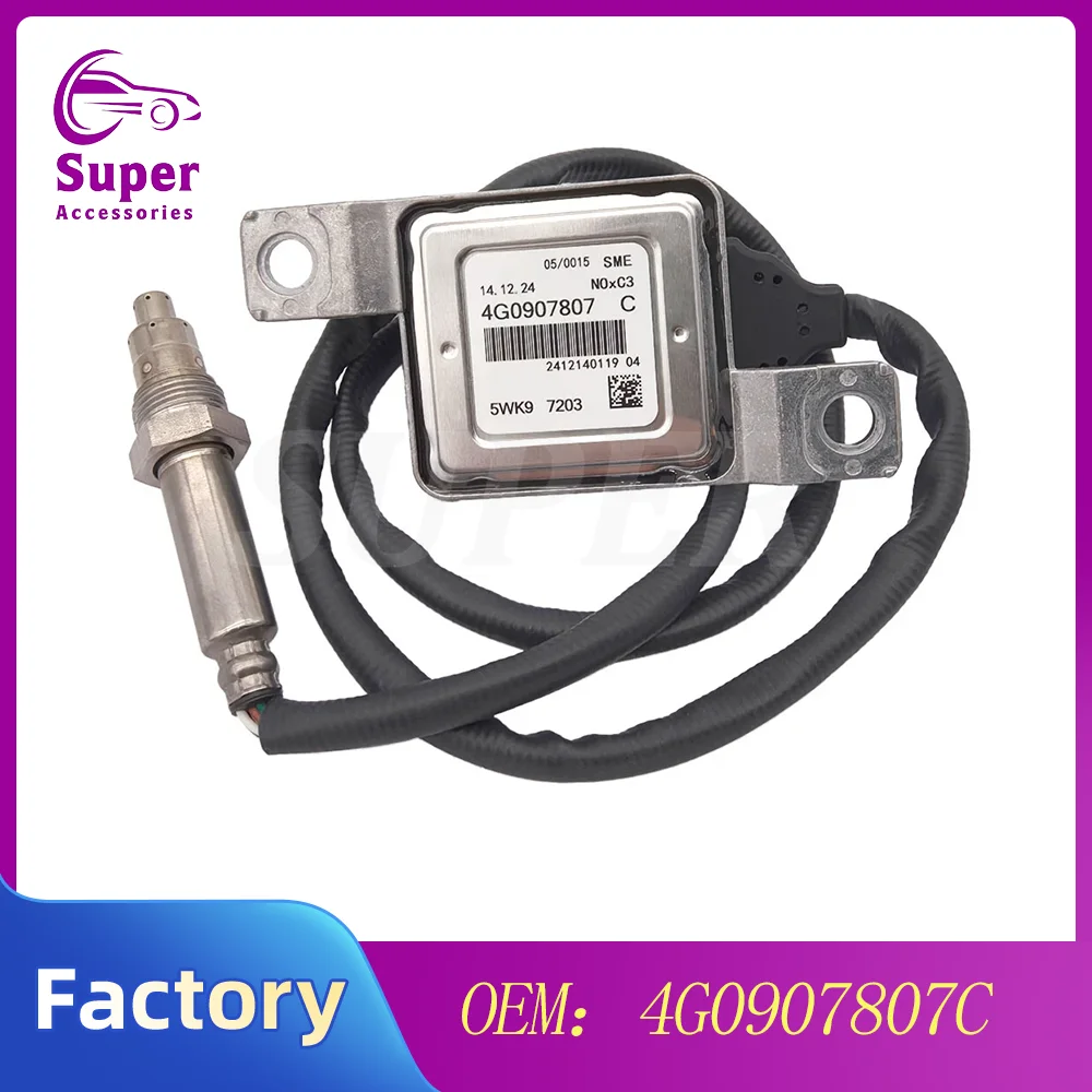 4G0907807C NOX Sensor Nitrogen Oxygen Sensor For 2015-2018 Audi A6 C7 3.0 TDI 1.8 2.0 TFSI A7 Sportback 4G0907807S 4G0907807P
4G0907807C NOX Sensor Nitrogen Oxygen Sensor For 2015-2018 Audi A6 C7 3.0 TDI 1.8 2.0 TFSI A7 Sportback 4G0907807S 4G0907807P