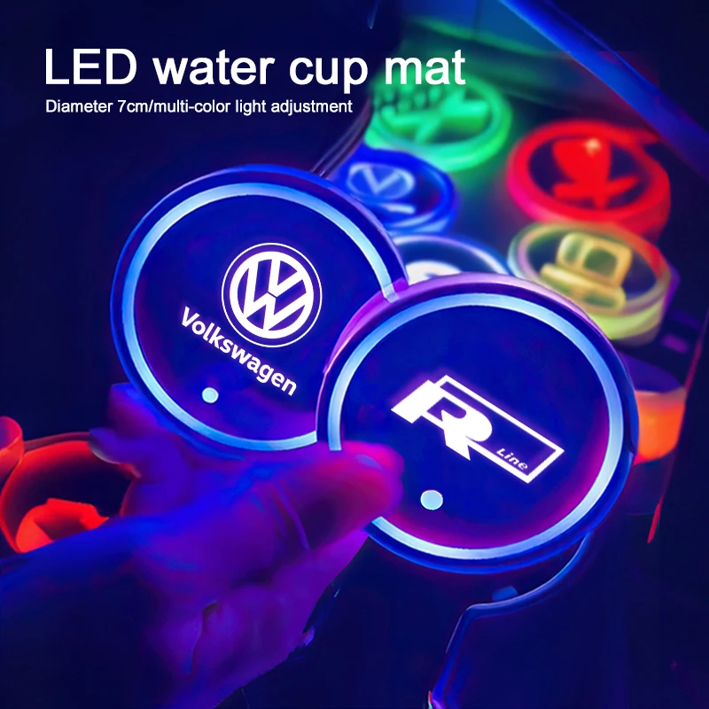 Car Sticker Hub Caps LED Car Water Cup Pad Rechargeable Auto Atmosphere Lamp For Volkswagen VW GTI Polo Golf Passat Tiguan Arteo
Car Sticker Hub Caps LED Car Water Cup Pad Rechargeable Auto Atmosphere Lamp For Volkswagen VW GTI Polo Golf Passat Tiguan Arteo