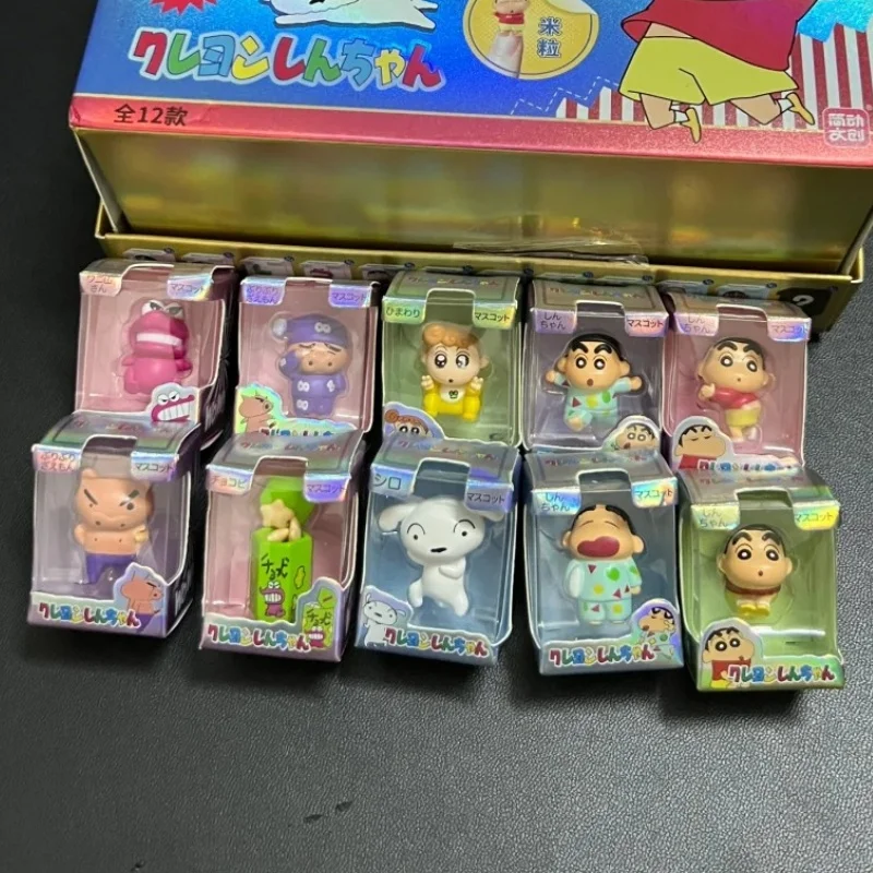 New Crayon Shin-Chan First Round Blind Box Model Rice Grain Doll Blind Box Color Box Peripheral Small Ornaments Children'S Gift
New Crayon Shin-Chan First Round Blind Box Model Rice Grain Doll Blind Box Color Box Peripheral Small Ornaments Children'S Gift