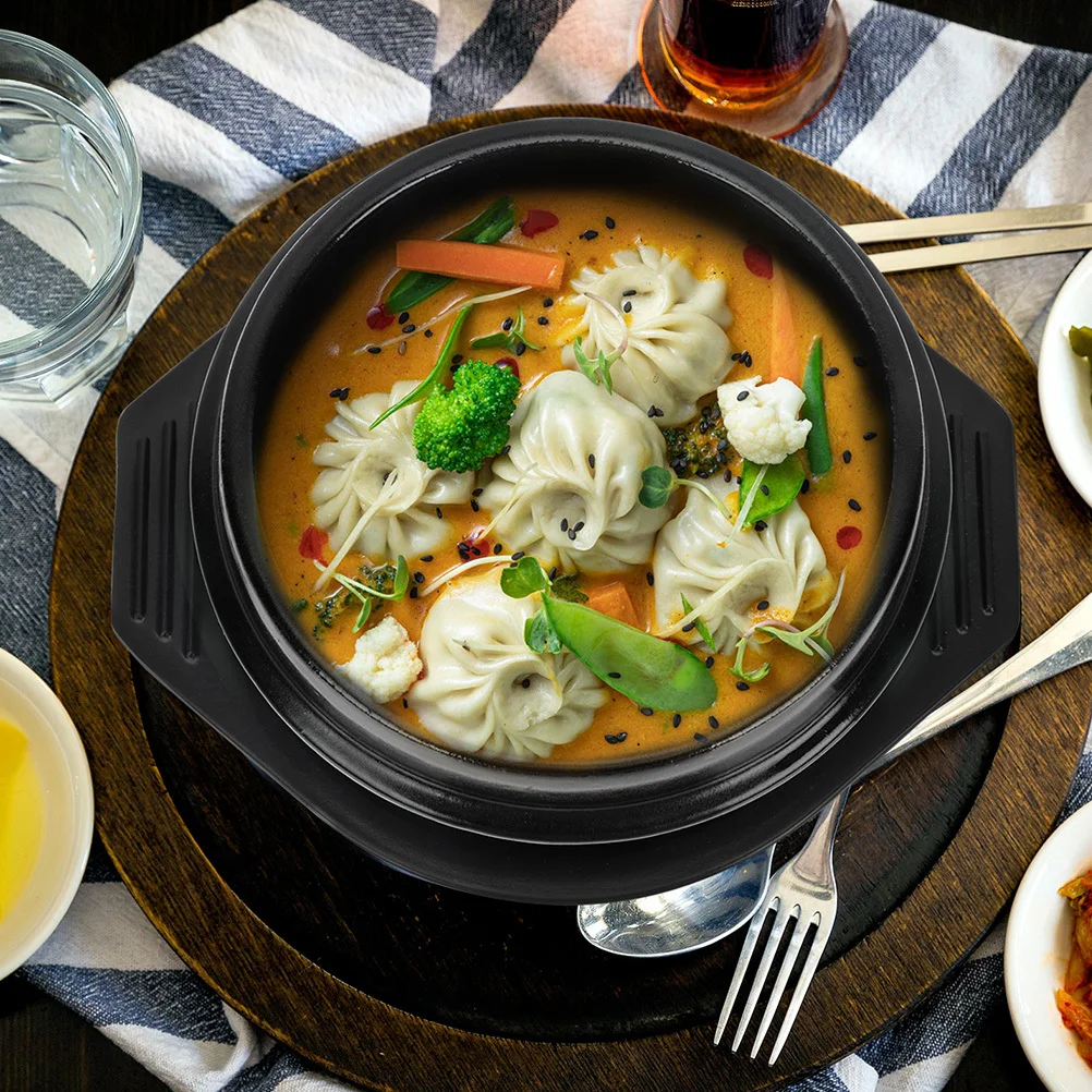 1Set Korean Ceramic Casserole Non-Stick Stew Pot Flat Base Cooking Pot for Home Restaurant Use Korean Ceramic Casserole
1Set Korean Ceramic Casserole Non-Stick Stew Pot Flat Base Cooking Pot for Home Restaurant Use Korean Ceramic Casserole