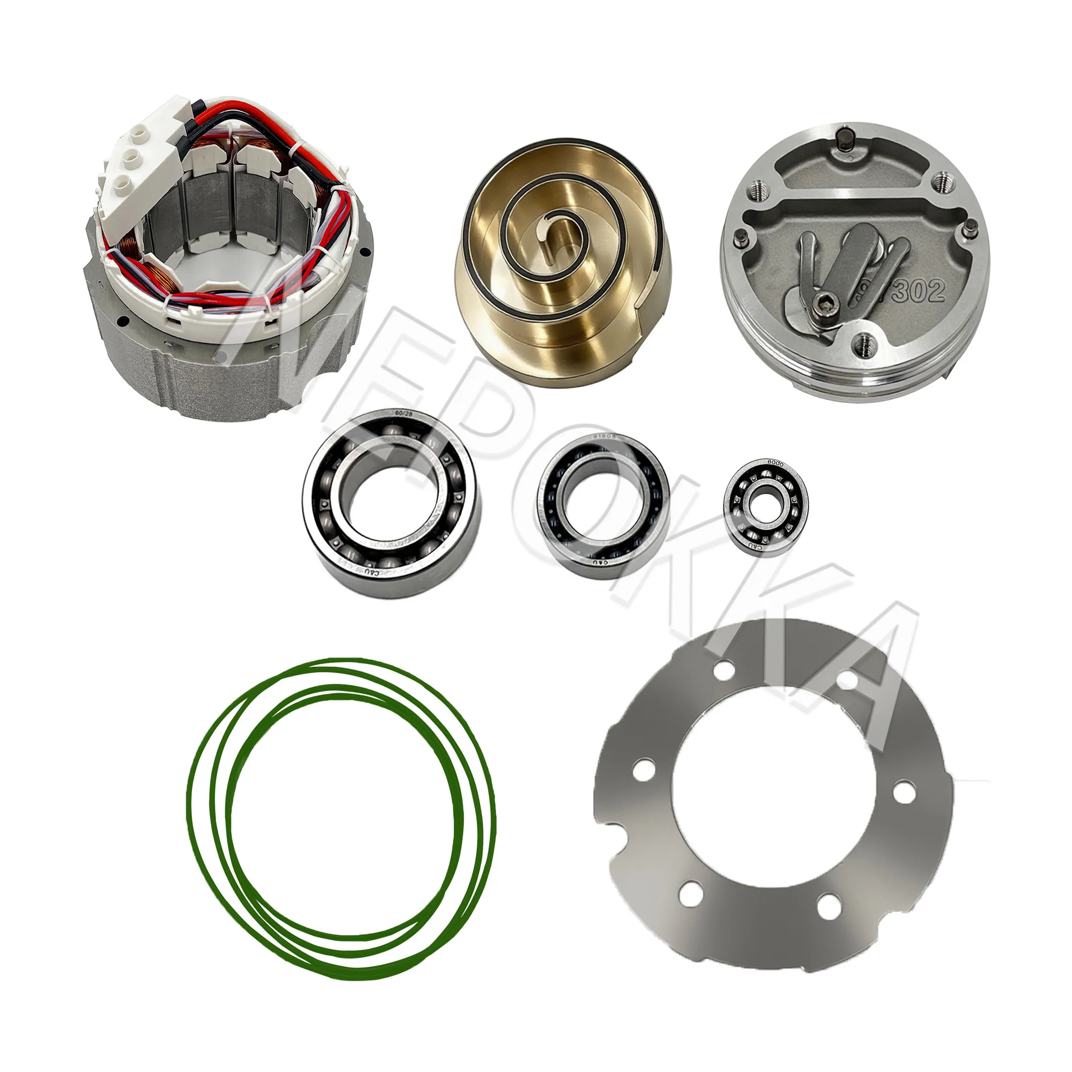 New energy electric vehicle compressor repair kit, suitable for Zhongcheng, GAC AION and Geely Geometry
New energy electric vehicle compressor repair kit, suitable for Zhongcheng, GAC AION and Geely Geometry