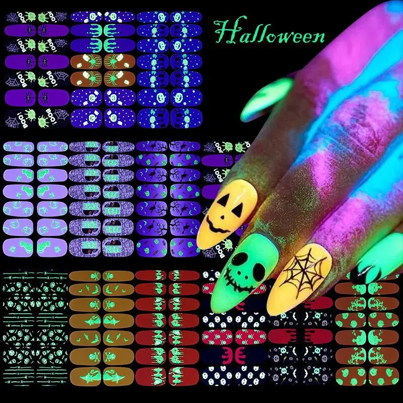 Baking Free 14 Tips Nail Art Luminous Halloween Cross Sticker DIY Nail Art Sticker Halloween Nail Art Luminous Nail Sticker
Baking Free 14 Tips Nail Art Luminous Halloween Cross Sticker DIY Nail Art Sticker Halloween Nail Art Luminous Nail Sticker